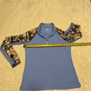 Colorful Long Sleeve Women's Top